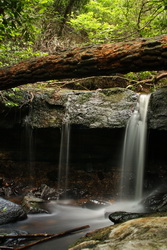 image: Big Rock Falls, Pine Mountain Trail, Georgia, Wolfden Loop