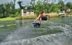 image: Joey Northup throws a big, fat shuv-it