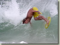 image: skim gone wild on a backside slash